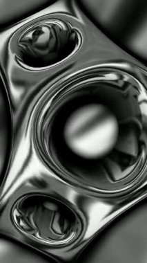 Güzel Şablon, Erimiş Metal, Renkler, Dikey Arkaplan, Eşsiz Tasarım, Özel Tasarım, Yansıma