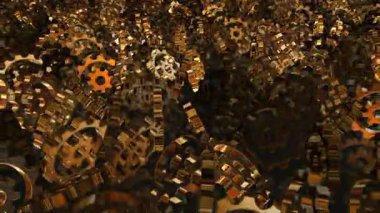 Lüks Tasarım, Eşsiz Şablon, Karmaşık Dönüşümlü Pirinç Dişliler, Renkler, Arkaplan, Özel Şekiller, Ayna