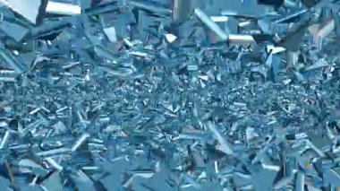 Mavi Keskin Üçgenler, Özel, Döndürme, Elit Şablon, Hareket Arkaplanı, Eşsiz Tasarım, Renkler