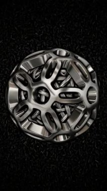 Parçacıklar, Eşsiz Şablon, Gümüş Şekiller, Yansıma, Sinema Arkaplanı, Lüks Tasarım, Dönüşüm