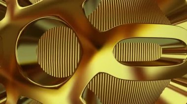 Yansıma, Eşsiz Şablon, Altın Rakamlar, Döngülü Arkaplan, Lüks Tasarım, Özel Tasarım, Şekiller, Dönüşüm