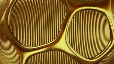 Döngülü Arkaplan, Eşsiz Şablon, Altın Rakamlar, Yansıma, Lüks Tasarım, Özel Tasarım, Döndürme