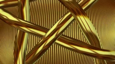 Döndürme, Eşsiz Şablon, Altın Rakamlar, Yansıma, Döngülü Arkaplan, Lüks Tasarım, Özel Tasarım