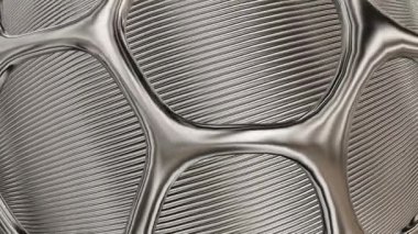 Özel Şablon, Zarif Şablon, Gümüş Rakamlar, Yansıma, Döngü Arkaplan, Eşsiz Tasarım, Döndürme