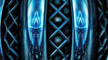 Zarif Arkaplan, Teknolojik Sinema Şablonu, Rakamlar, Renkler, Özel Yansıma