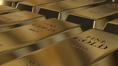 Premium Flow of Golden Bullions Highlighting Finance and Capital Concepts With Exclusive Business Against a Precious Metals Scene