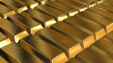 Golden Bullions in Smooth Motion Illustrating Finance and Capital Brilliance With a Premium Exclusive Precious Metals Setting