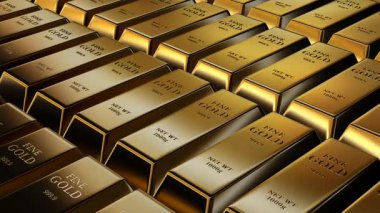 Exclusive Golden Bars Movement Illustrating Finance and Capital Inspiration Within a Unique Precious Metals Elegant Background
