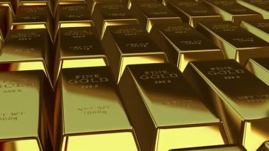 Exclusive Flow of Golden Bullions Portraying Finance and Capital With a Unique Precious Metals Elegant Premium Background