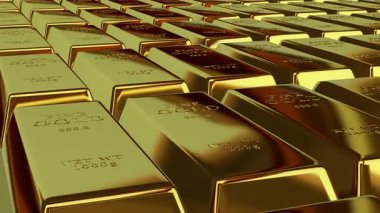 Exclusive Golden Bars Motion Presenting Finance and Capital Brilliance With a Unique Business Style Against a Premium Background