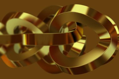 Lüks Tasarım, Eşsiz Arkaplan, Teknolojik Şablon, Altın Zincir, Özel Renkler, Döndürme