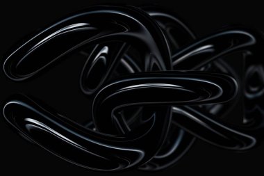 Eşsiz Tasarım, Arkaplan, Teknolojik Şablon, Kara Zincir, Özel Renkler, Yansıma