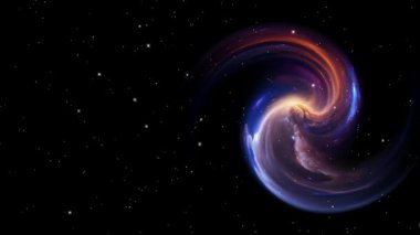 Dynamic Twisting Spiral Galaxy with Bright Celestial Energy Displayed on a Premium Background of Unique Cosmic Motion