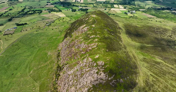 Aerial View Mountains Hills County Antrim Northern Ireland Fotos de stock libres de derechos