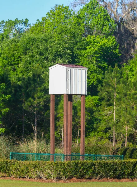 Large bat house or home for thousands in a colony