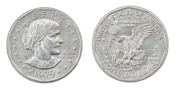 1979 P FG Susan B. Anthony Dollar önde ve arkada. 79-81 ve 99 yıllarında üretilen bir kadın için ilk ABD sikkesi dağıtılıyor. Kadın hakları savunucusu Susan B. Anthony. Kadın Hakları tartışmaları için mükemmel.