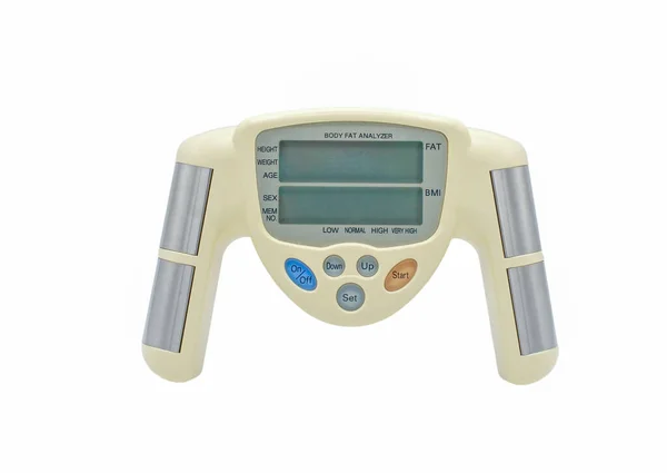Hand Held Digital Body Fat Analyzer Body Composition Monitor Measure Stock Image
