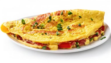 Omlet ya da omlet, patates, sebze, mantar, et (genellikle jambon ya da pastırma), peynir, soğan, domates ve patates ile servis edilen kızartma tavasında yumurtadan yapılan bir yemektir.
