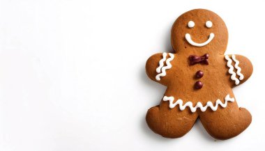 Zencefilli adam ya da kadın, özellikle mevsimlik temaları Noel, Cadılar Bayramı, Paskalya - beyazlar üzerinde izole edilmiş olmasına rağmen, genellikle stilize edilmiş insan şeklinde bir bisküvi ya da kurabiyedir.