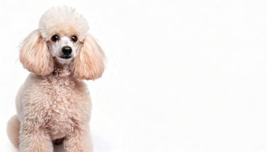 Beyaz Oyuncak Kaniş, küçük, zarif, uzun boyunlu ve ince ağızlıklı bir köpek. Paltoları kıvırcık ve boldur ve siyah, kahverengi ve beyaz da dahil olmak üzere birçok rengi vardır. Beyaz arkaplanda izole