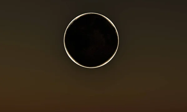 Eclipse Solar Render — Fotografia de Stock