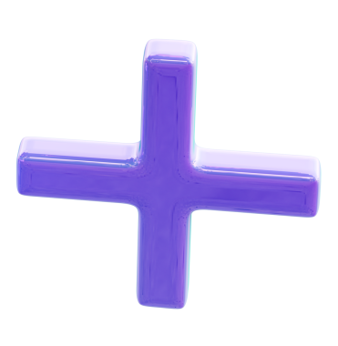 beyaz arkaplanda izole edilmiş küçük plastikten yaptığım mor harf..