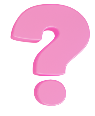 Soru işareti. Çizgi film tarzı. vektör illüstrasyonu