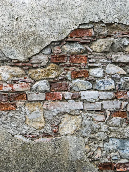 Surface Decayed Stone Wall Background — Stockfoto