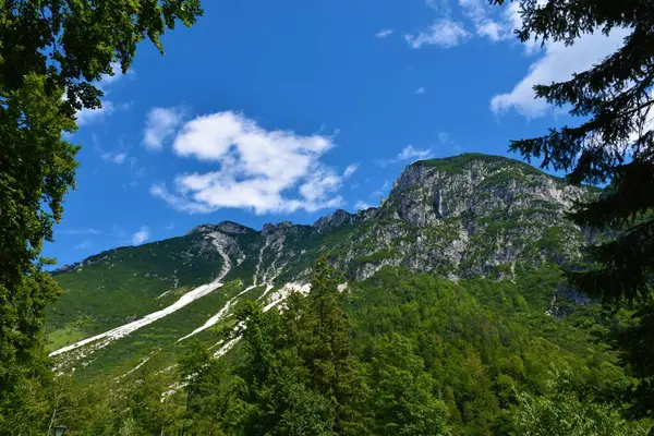 Mountains Predil Pass Italy — Stock Photo, Image