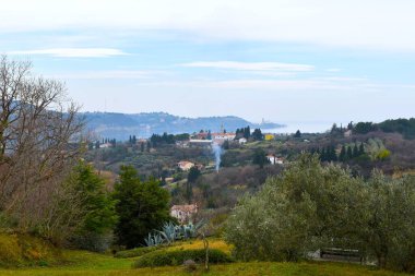 Slovenya 'nın Primorska kentindeki Piran yarımadasında ve Strunjan' daki Mary 'nin Hayalet Kilisesi' nde.