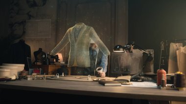 3D render concept of finance world sanctions against the Russian oligarchs gas and oil embargo. Visualization of the map of collapsed Russia. Yellow tape with inscription. Money on background.