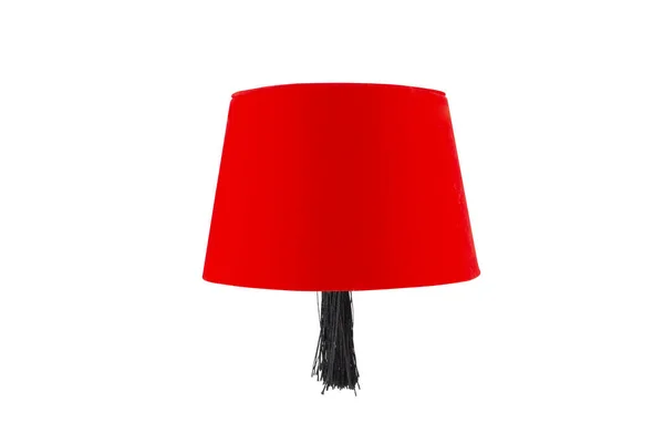 Red Hat Fez Isoliert Auf Weißem Hintergrund — Stockfoto