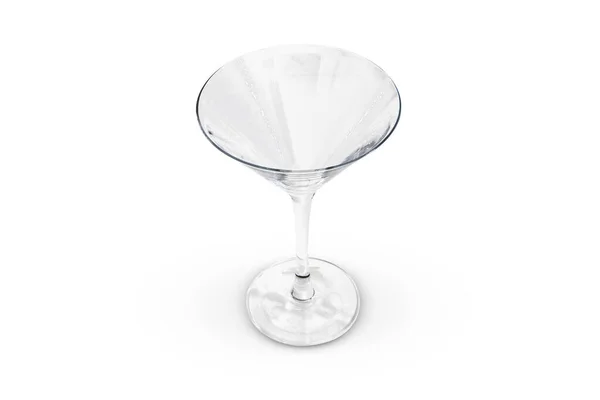 Bicchiere Vino Isolato Sfondo Bianco — Foto Stock
