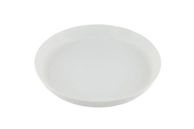 Plastik plaka beyaz arkaplanda izole edildi