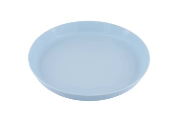 Plastik plaka beyaz arkaplanda izole edildi