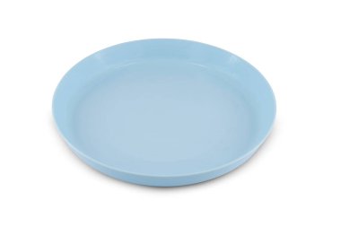 Plastik plaka beyaz arkaplanda izole edildi