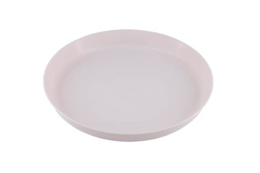 Plastik plaka beyaz arkaplanda izole edildi