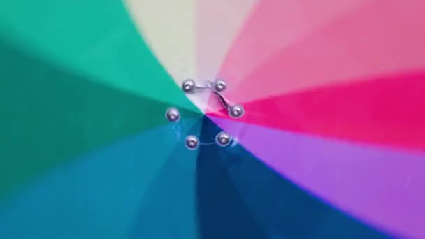 Kaleidoscoop Van Verschillende Kleuren Hoge Kwaliteit Beeldmateriaal — Stockvideo