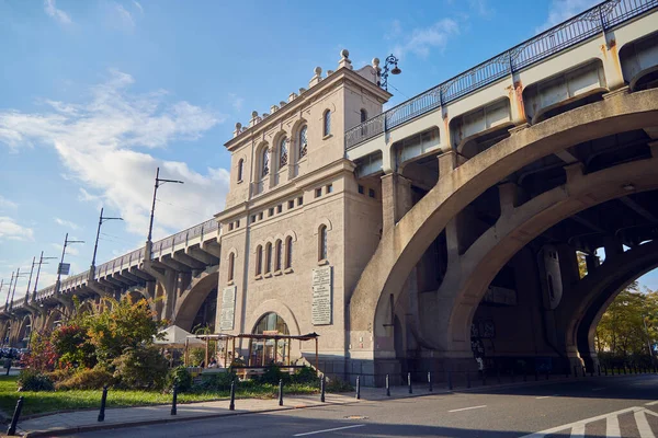 The Poniatowski Bridge, Polish - Most Poniatowskiego, is a bridge in Warsaw, Poland.