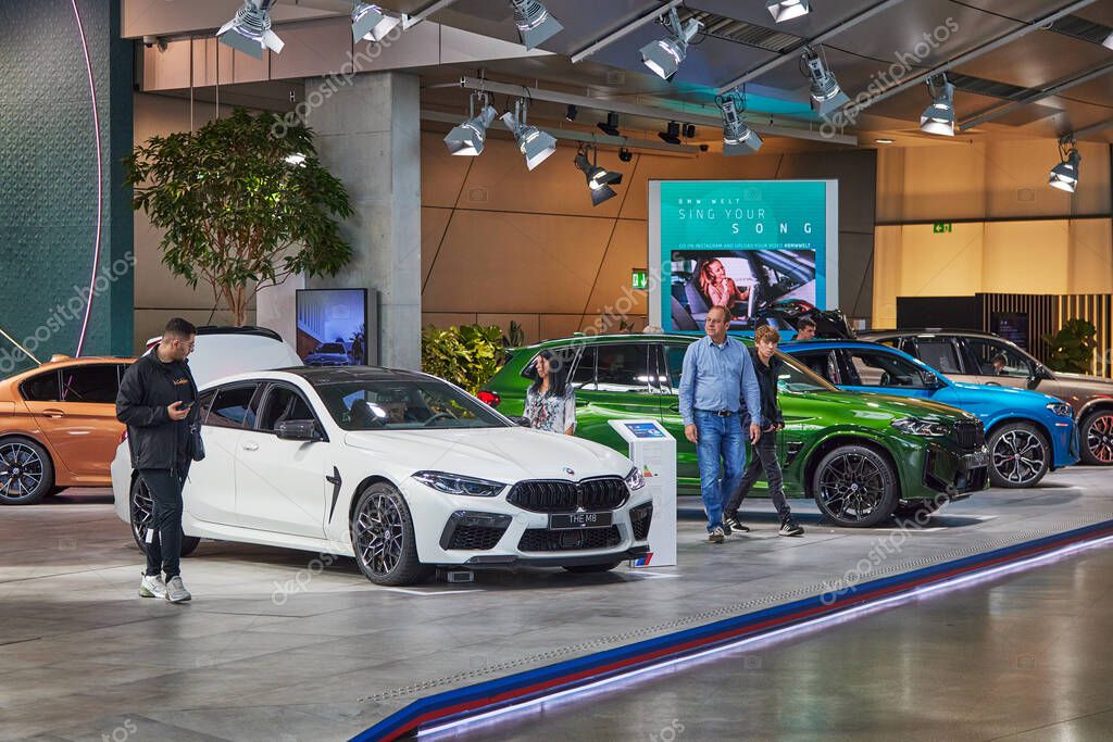 Munich, Germany - October 12th 2022 - Overview of the BMW Welt and BMW ...