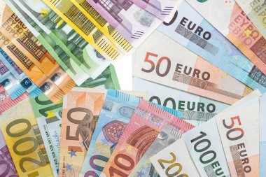 Avrupa Birliği 'nden para, farklı değer, döviz senedi, finans ve tasarruf
