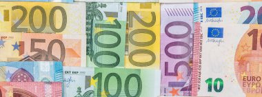 Avrupa Birliği 'nden para, farklı değer, döviz senedi, finans ve tasarruf