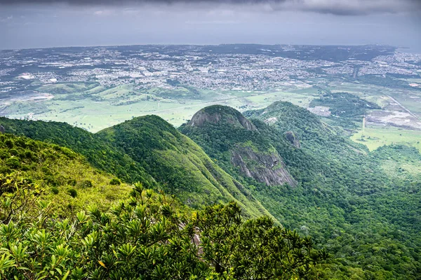 stock image View of the city of 