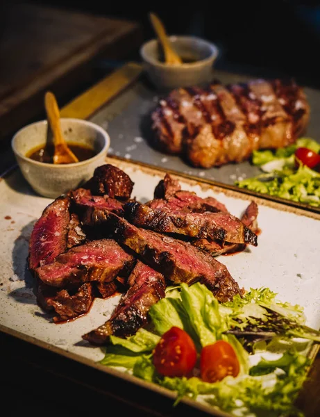 stock image Beef in an Argentinian steakhouse