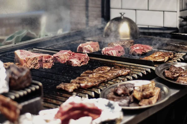 Κρέας Αργεντινής Άριστης Ποιότητας Για Εισαγωγή Στη Σχάρα — Φωτογραφία Αρχείου