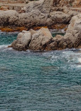 İspanyol Akdeniz 'inin bir köşesinde güzel bir koy
