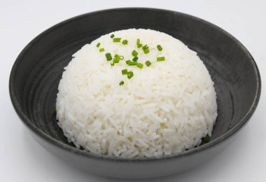 Basmati tipinde beyaz pirinç.