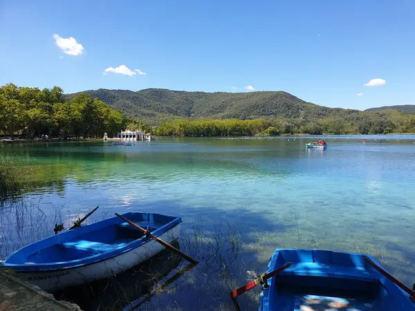 Turkuaz gölü Banyoles botlu, İspanya
