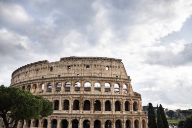 Roma Kolezyumu 'nun dış görünüşü, Roma, İtalya