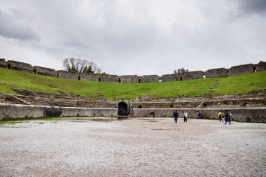 Kışın Pompei Amfitiyatrosu